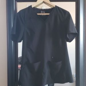 Two (2) Cherokee Iflex Scrub Tops